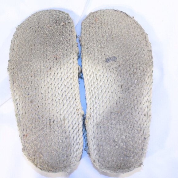 Gurkees W8 M5 Neptune Platinum Vegan Rope Unisex Sandals - Handmade in USA - Picture 7 of 10